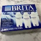*NEW* 3-Pack Brita Standard Water Filter Replacements for Pitchers & Dispensers
