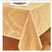 120" x 60" Rectangle Table Cloth Washable Jacquard Polyester
