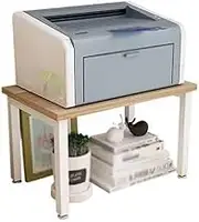 Printer Stand Double-Layer File Rack Office Desktop Multi-Layer Copier Storage Rack Creative Printer Rack Storage Rack Modern Printer Table