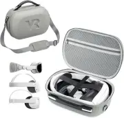 Carrying Case for Vision Pro/Meta Quest 3S/3 VR Gaming Headset & Controller Bag