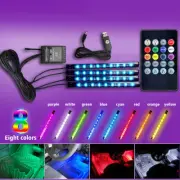 Tira LED decorativa para luces de coche con mando a distancia (for: Renault)