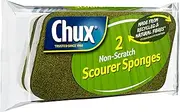 Chux Non-Scratch Scourer Sponges Made From Recycled and Natural Fibres*, 2 Pack