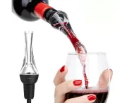 Wine Aerator Pourer, Aerating Pourer Funnel, Decanter Spout for Wine Lover