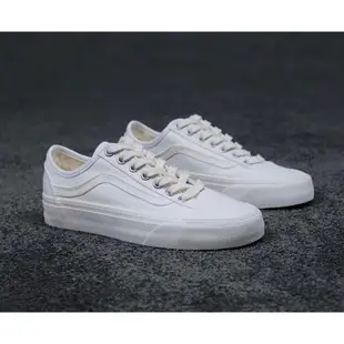 Vans Vans Old Skool Tapered 全白 黑白 經典款 休閒鞋 男女款