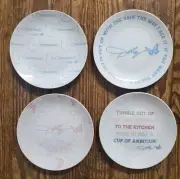 4 Assorted Dolly Parton Appetizer Plates