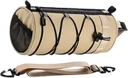 Bike Handlebar Bag Waterproof,Bike Phone Front Frame Bag - Waterproof Large Capacity Removable Strap Quick Access Pockets for Repair Tools