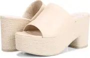 Franco Sarto Womens Coco Platform Sandals Chiffon 9M
