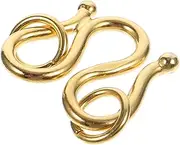 COHEALI Sterling Silver Magnetic Clasp 925 Silver Jewelry for DIY Bracelet Necklace Connector Clasp Oval Shape