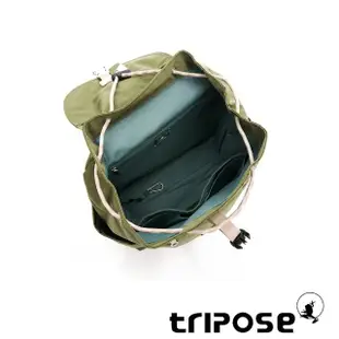 【tripose】MEMENTO微皺尼龍輕量後背包-小(抹茶綠)