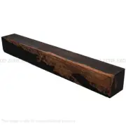 Gaboon Ebony Turning Blank Spindle/Pool Cue Stick Lumber Square Wood Block