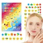96pcs Pimple Patches Removal Blemish Control Hydrocolloid Plasters Star Acne