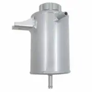 500ML Universal Aluminum Radiator Overflow Tank Coolant Expansion and Cap Silver