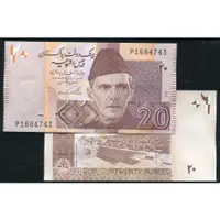 在飛比找蝦皮購物優惠-【紙幣】PAKISTAN(巴基斯坦), P46 , 20-R