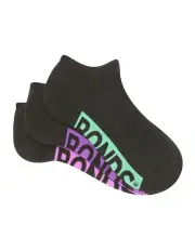 [Bonds] Logo Cushioned Low Cut Socks 3 Pack in Multi
