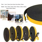 Neoprene Self Adhesive Backed Foam Sponge Strip Roll Sheet Tape Sticky Seal