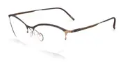 Silhouette Lite Arcs 4556 4030 Men's Glasses Purple Size 52 - Private Health Rebate - Blue Light Block Available