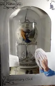 Waltham Hands Anniversary Clock, Jesus, Bible, Cross, Church, Catholic Clock