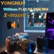 YONGNUO YN50MM F1.8X DA DSM Pro Auto Focus Lens for Fujifilm X Mirrorless Camera