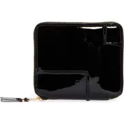 Comme des Garçons Wallets Patent Leather Wallet in Black at Nordstrom One Size