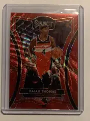 isaiah thomas Select Premier Level Red Wave 2019/2020 Washington Wizards