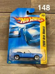HOT WHEELS '70 PONTIAC GTO 2008 NEW MODELS BLUE CONVERTIBLE xploraf 148