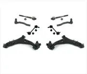 Front Lower Control Arms Tie Rods Sway Bar Links 8Pc Kit for Ford Edge 2007-2014 (for: Ford)