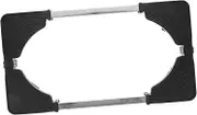 SHINEOFI Computer Tower Stand Pc Holder Mobile Computer Cart Hollowed Pc Floor Stand Casters for Desk Black High Load Capacity 40kg Stabilizes and Elevates Your Computer