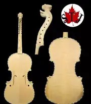 Unfinished 4/4 violin (4*4) string ,Hardanger fiddle, strings lenght :13" #9241