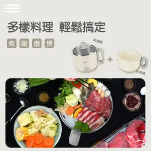 【Kolin 歌林】1.5L多功能美食料理鍋/美食鍋/電火鍋/泡麵鍋/快煮鍋(KHL-SD2208)