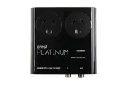 Crest Platinum 2-Socket 2400W Surge Equipment Protector Plus Adapter Plug Black