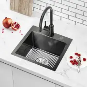 17 X 15 Inch Drop in Kitchen Sink Top Mount Bar Sink 16 Gauge Stainless Steel Si