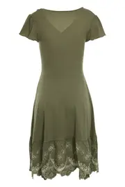 Hippy Chippy Tee Dress--MET-BS1454