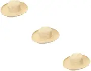 [NIYANGLE] Stylish Wide Brim Straw Beach Hat for Women UV Protection Sun Hat with Foldable Design for Outdoor Activities Beach Pool and Vacation Beige