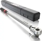 90 Teeth 1/2 Inch Drive 25-250 Ft-Lb Torque Wrench 33.75-337.5N.M, Alloy Aluminu