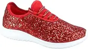 [toozon] TZ Lotus-08 Women's Comfort Slip On Fashion Color Glitter Walking Runing Flat Heel Sneakers Shoes