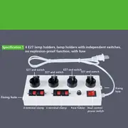 Fast Electric Power Voltage Power Bulb Tester For E27 B22 E14 Explosion-proof Lamp Led Lamp Bulb Tester Light Voltage A