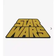 Star Wars Retro Logo Wall Art Sign Home Decor NEW 12” Wide