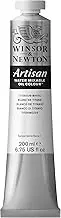 Winsor & Newton Artisan Water Mixable Oil Colour 200 ml Tube, Titanium White (644) (Series 1) (Pack of 1)