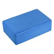 Yoga Block 9x6x3" Light Weight EVA Foam for Beginners Yogis Pilates Blue