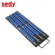 80-Mixed Socket Rail Storage Set Organizer Tray 1/2" 3/8" 1/4 Drive Holder Grip