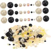 Baluue Nail Pearl Charms Flatback Pearl and Rhinestones Set g Non-Toxic Nail Decals for Home Salon Use