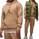 Nike AS M J ESS FLC Baseline Hoodie 男 卡其 運動 長袖 帽T FD7546-200