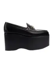 Gucci Horsebit Platform Loafers 37,38 black