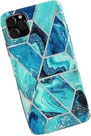 [AIMALL] Marble Silicone Case for iPhone 14, 13, 12, 11 Pro Max, XR, XS, SE, Shockproof Slim Phone Cover with Luxury Design, Full Access Cutouts, Multiple Colours
