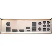 For MSI MPG Z390 GAMING EDGE AC Motherboard IO Shield I/O Shield Backplate