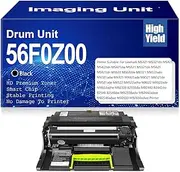 Compatible 56F0Z00 Drum Unit High Yield Imaging Unit for Lexmark MS321 MS421 MS521 MS621 MS622 MX321 MX421 MX521 MX522 MX622 MB2328 MB2442 MB2546 MB2650 Printers,56F0Z00 Black-1PC