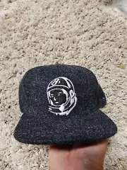 Billionaire Boys Club BBC BB Thinker Hat Black Gray White 811-9808-BLK Wool Snap