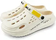 [VOPHIA] Mules Clogs Shoes for Womens Mens Garden Shoes with Arch Support Unisex Comfort Slip-on Sandals Beach Slippers for Outdoor Indoor