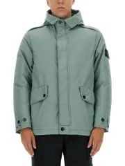 [Stone Island] Stone Island-Jacket With Logo-Uomo S