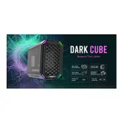 Antec Micro-ATX Aluminium Gaming Computer Case [Dark Cube]